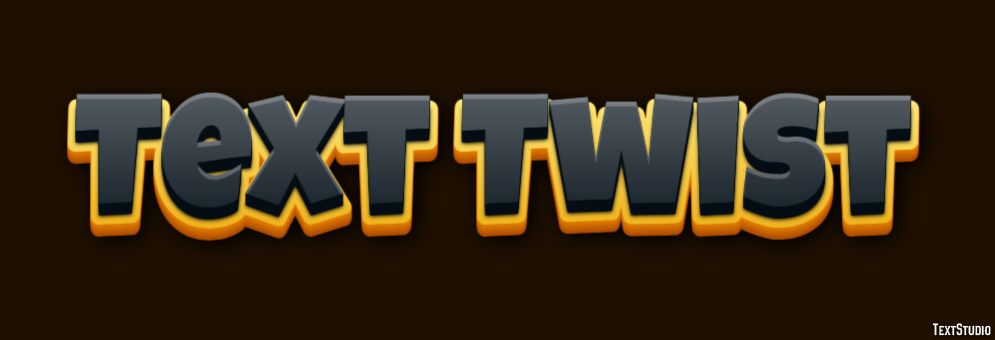 Text Twist Text Effect