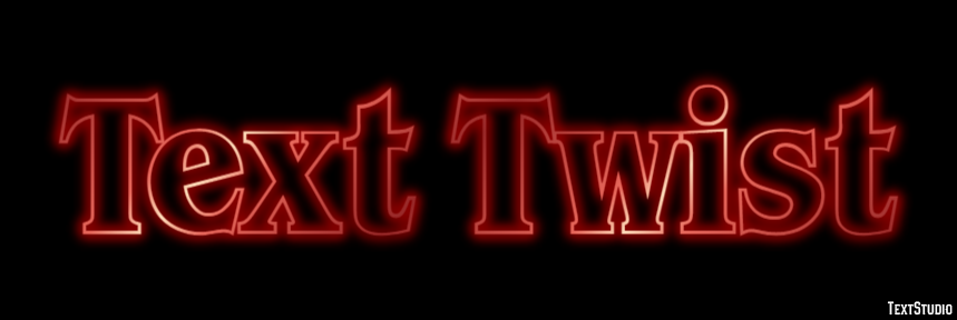 Text Twist Text effect