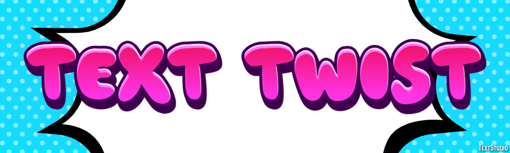 Text Twist Text effect