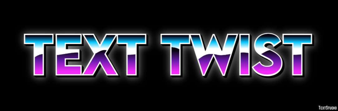 Text Twist Text effect