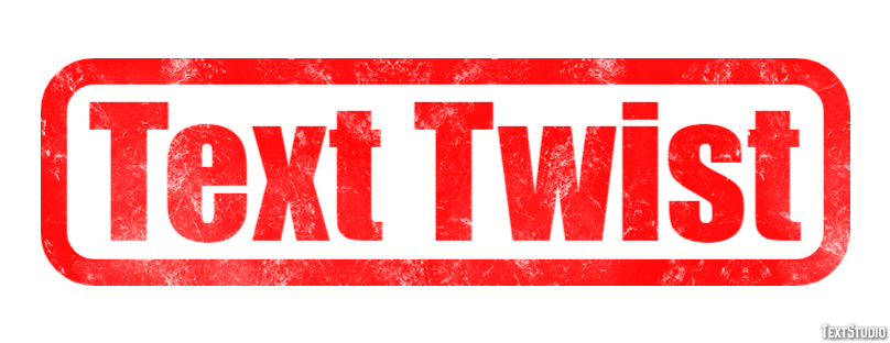 Text Twist Text effect