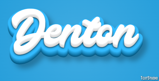 Denton Efekt tekstowy