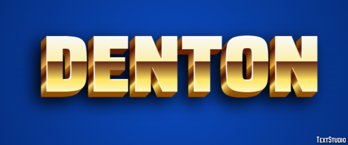 Denton Efekt tekstowy