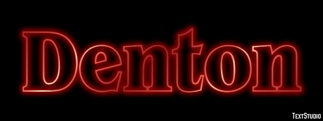 Denton Efekt tekstowy