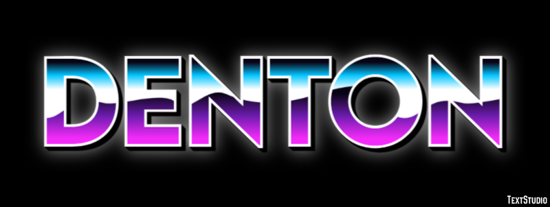 Denton Efekt tekstowy