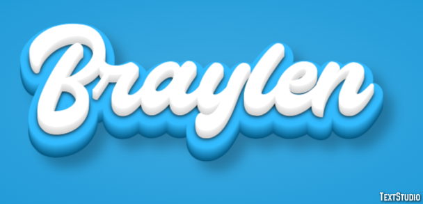 Braylen テキスト効果