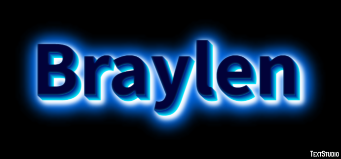 Braylen テキスト効果