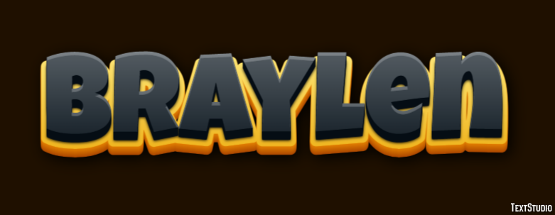 Braylen テキスト効果