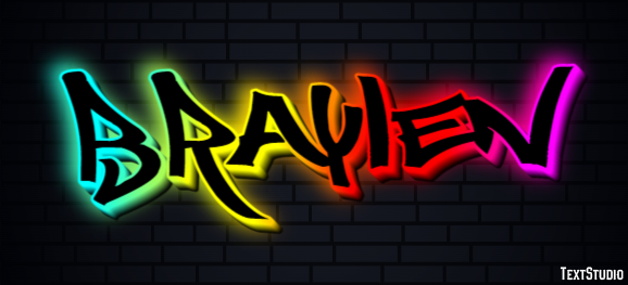 Braylen テキスト効果