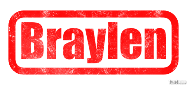 Braylen Text Effect