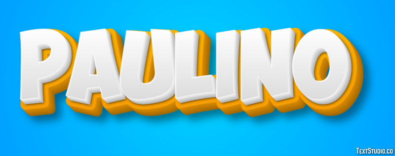 Paulino Efecto de Texto