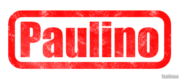 Paulino Effetto testo