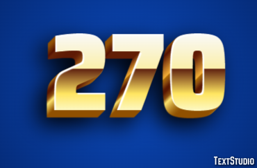270 Metin Efekti