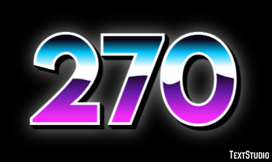 270 Metin Efekti