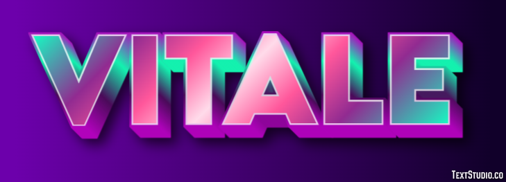 Vitale テキスト効果
