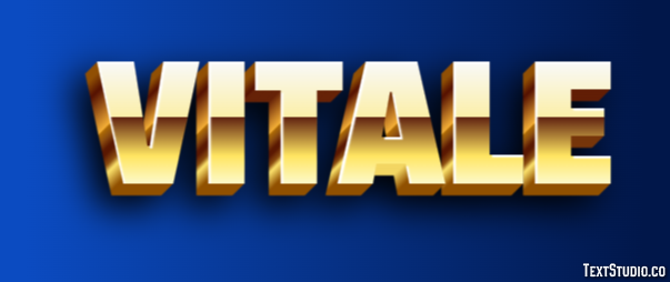 Vitale Effetto testo