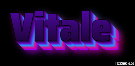 Vitale Effetto testo