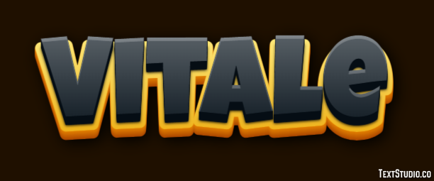 Vitale Text Effect