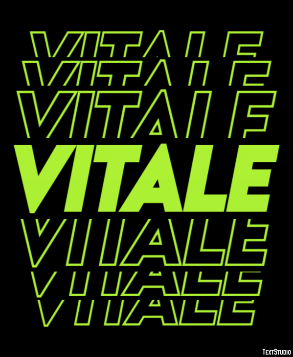 Vitale テキスト効果