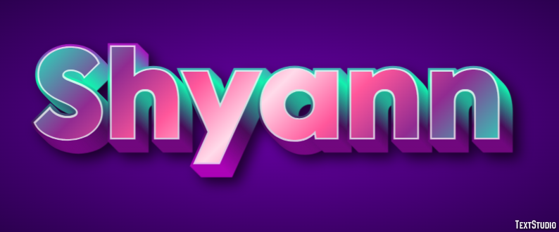 Shyann Text Effect