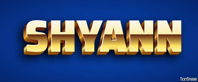 Shyann Text Effect