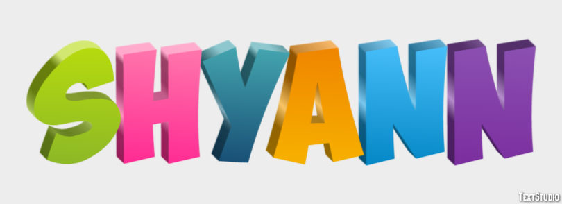 Shyann Text Effect