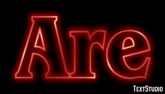 Are Text effect