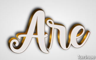 Are Text effect