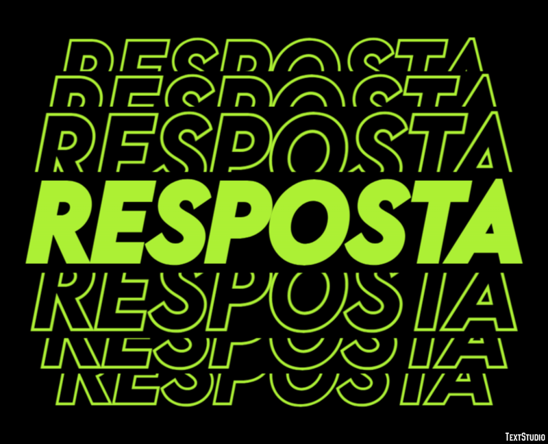 Resposta Texteffekt