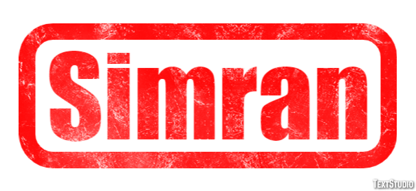Simran Efekt tekstowy