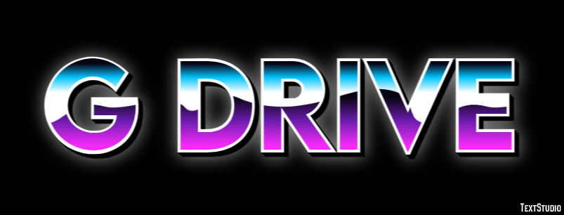 G Drive Text Effect