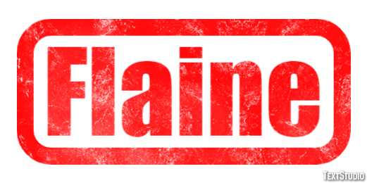 Flaine Effetto testo