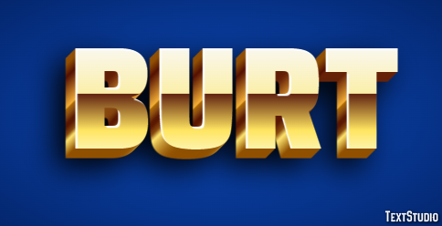 Burt Efecto de Texto