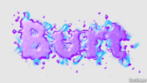 Burt Text Effect