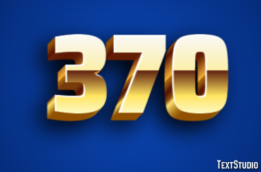370 Text Effect