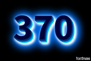 370 Text Effect