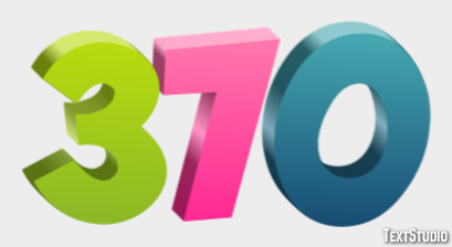 370 Text Effect