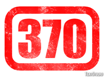 370 Efekt tekstowy