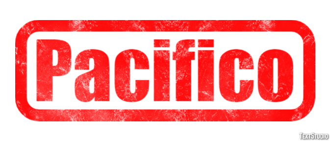 Pacifico Effetto testo