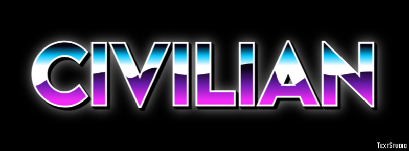 Civilian Эффект текста