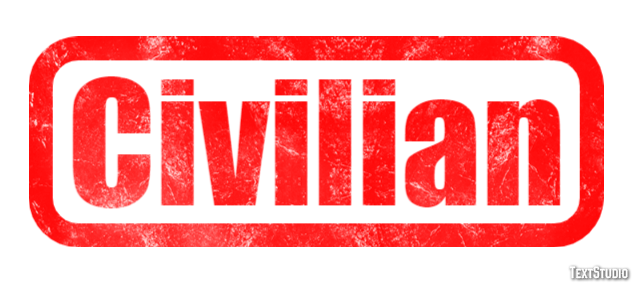 Civilian Эффект текста