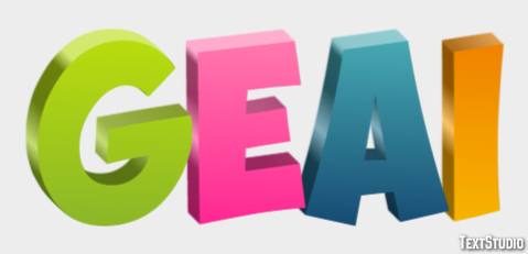 Geai Effetto testo
