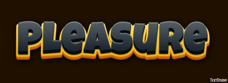 Pleasure Text Effect