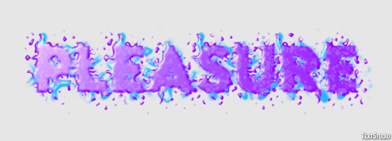 Pleasure Text Effect