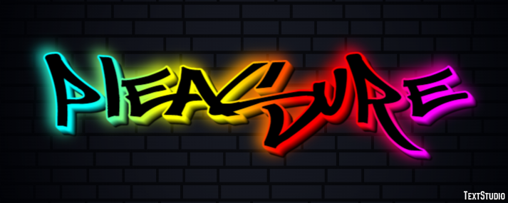 Pleasure Text Effect