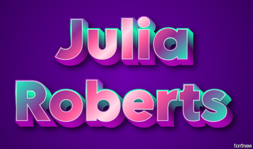 Julia Roberts Efeito do texto
