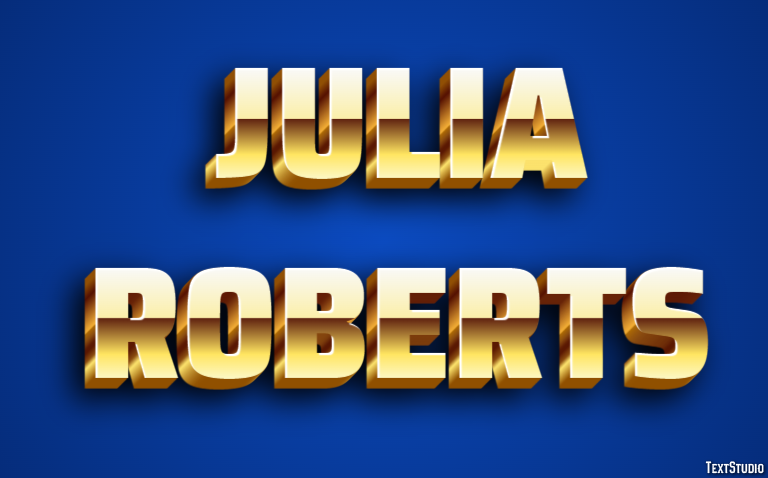 Julia Roberts Efeito do texto