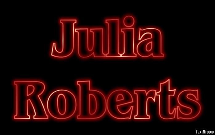 Julia Roberts Efeito do texto