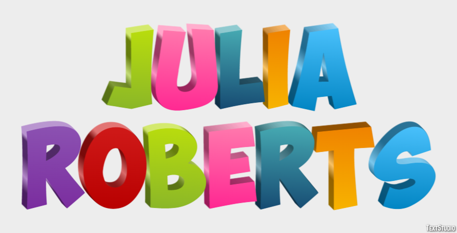 Julia Roberts Efeito do texto