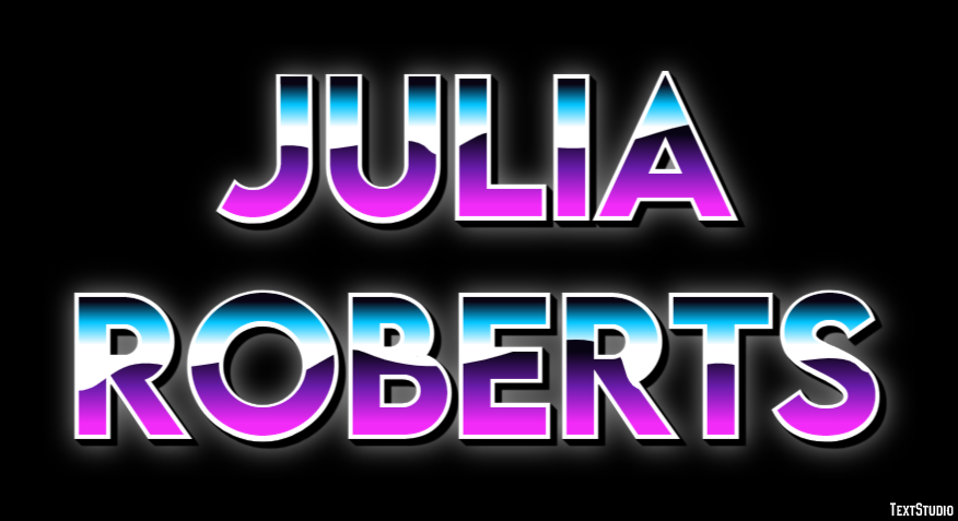 Julia Roberts Efeito do texto